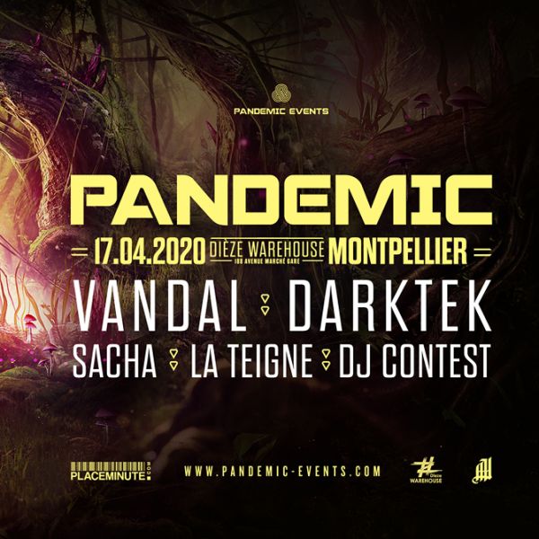 Pandemic / Vandal, Darktek, La Teigne