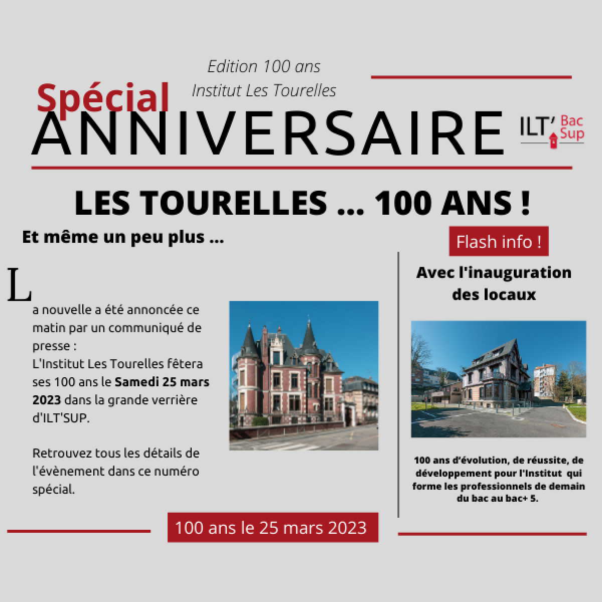 Anniversaire 100 Ans - Les Tourelles