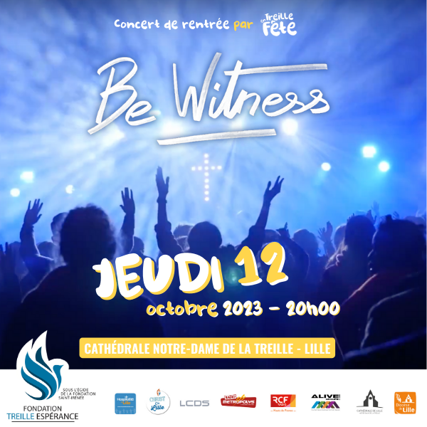 TREILLE EN FÊTE - CONCERT DE RENTREE - JEUDI 12 OCTOBRE - BE WITNESS