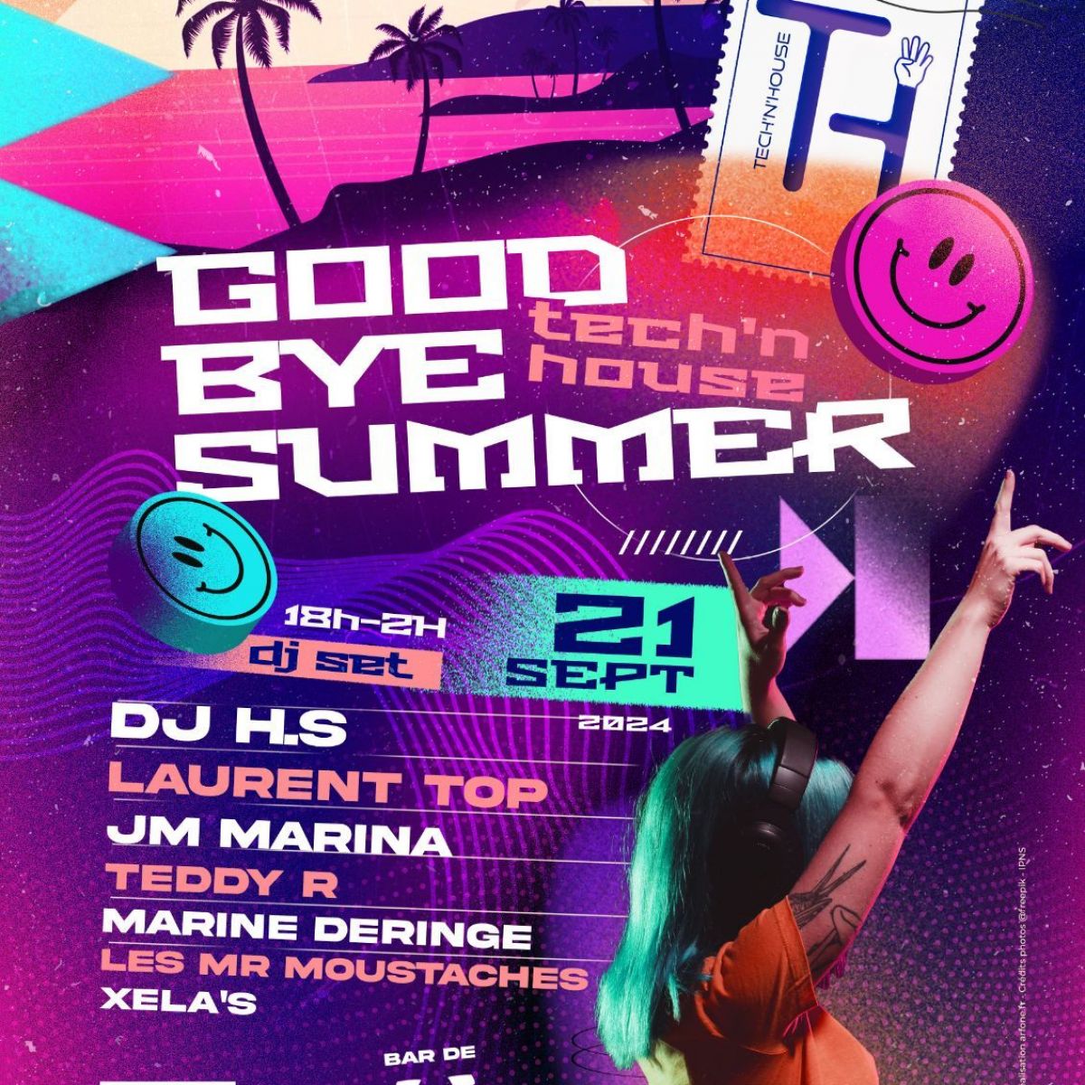 TECH'N'HOUSE : GOODBYE SUMMER