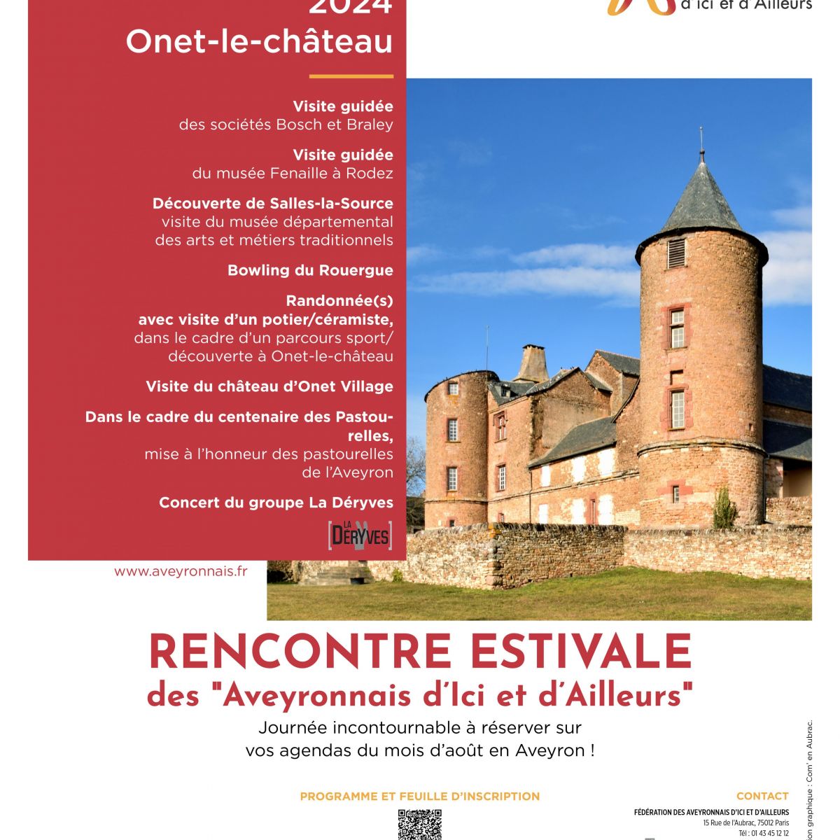 Rencontre estivale à Onet-le-Château