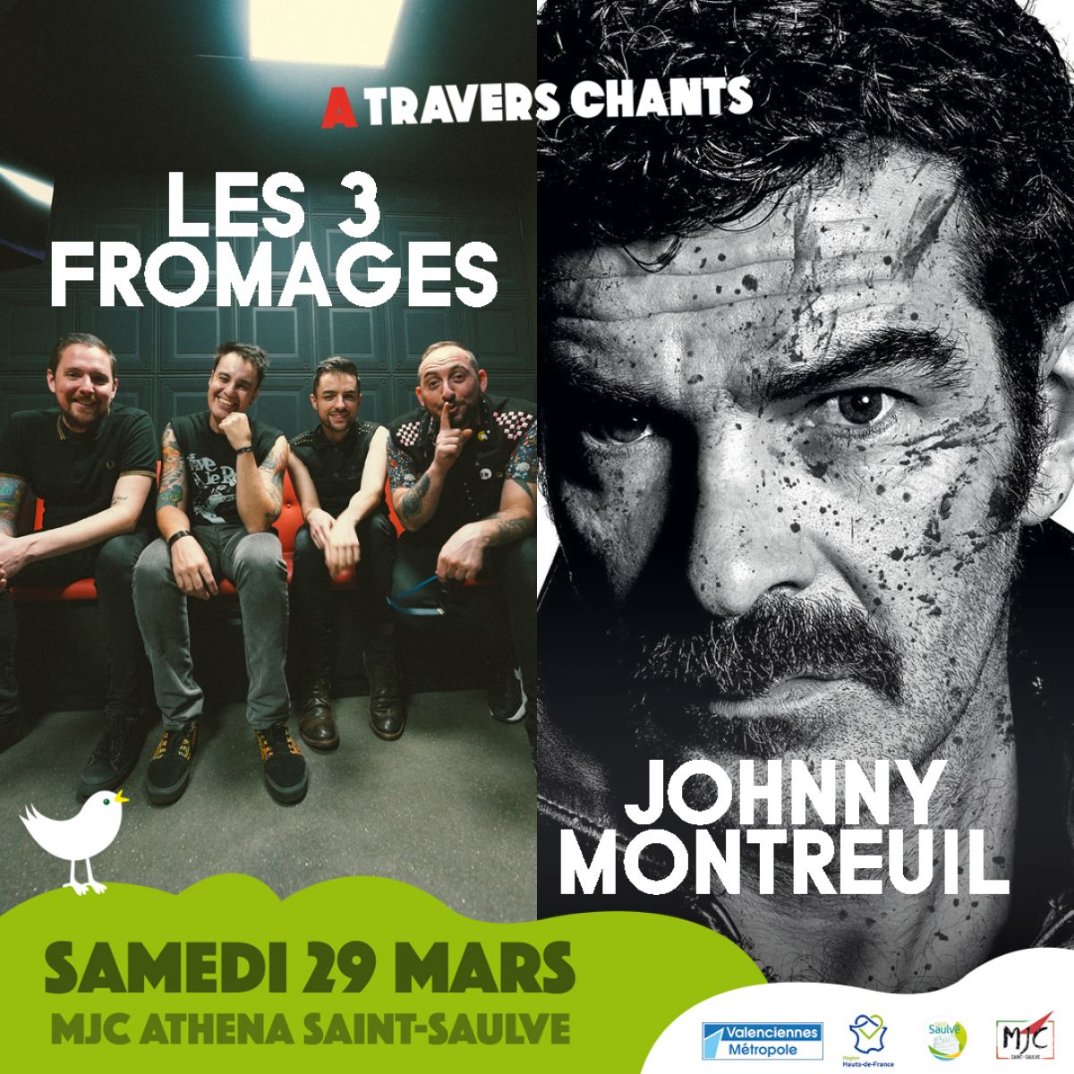 Johnny Montreuil / 3 fromages - Festival A travers Chants 2024