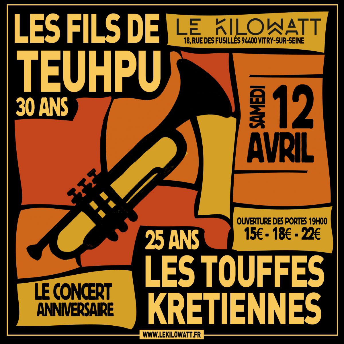 Les fils de teuhpu + Les Touffes Krétiennes