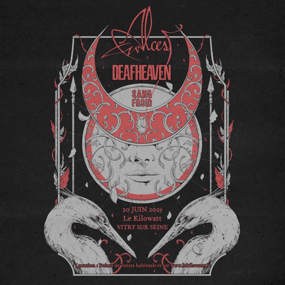 ALCEST + DEAFHEAVEN + SANG FROID