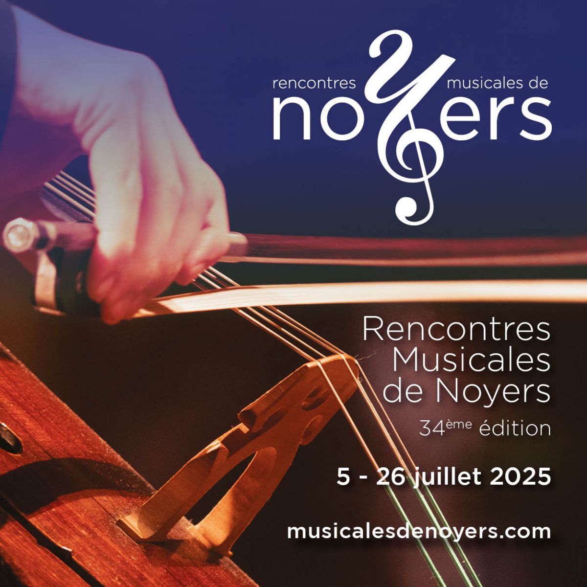 Festival 2025 des Rencontres Musicales de Noyers-sur-Serein (RMN)