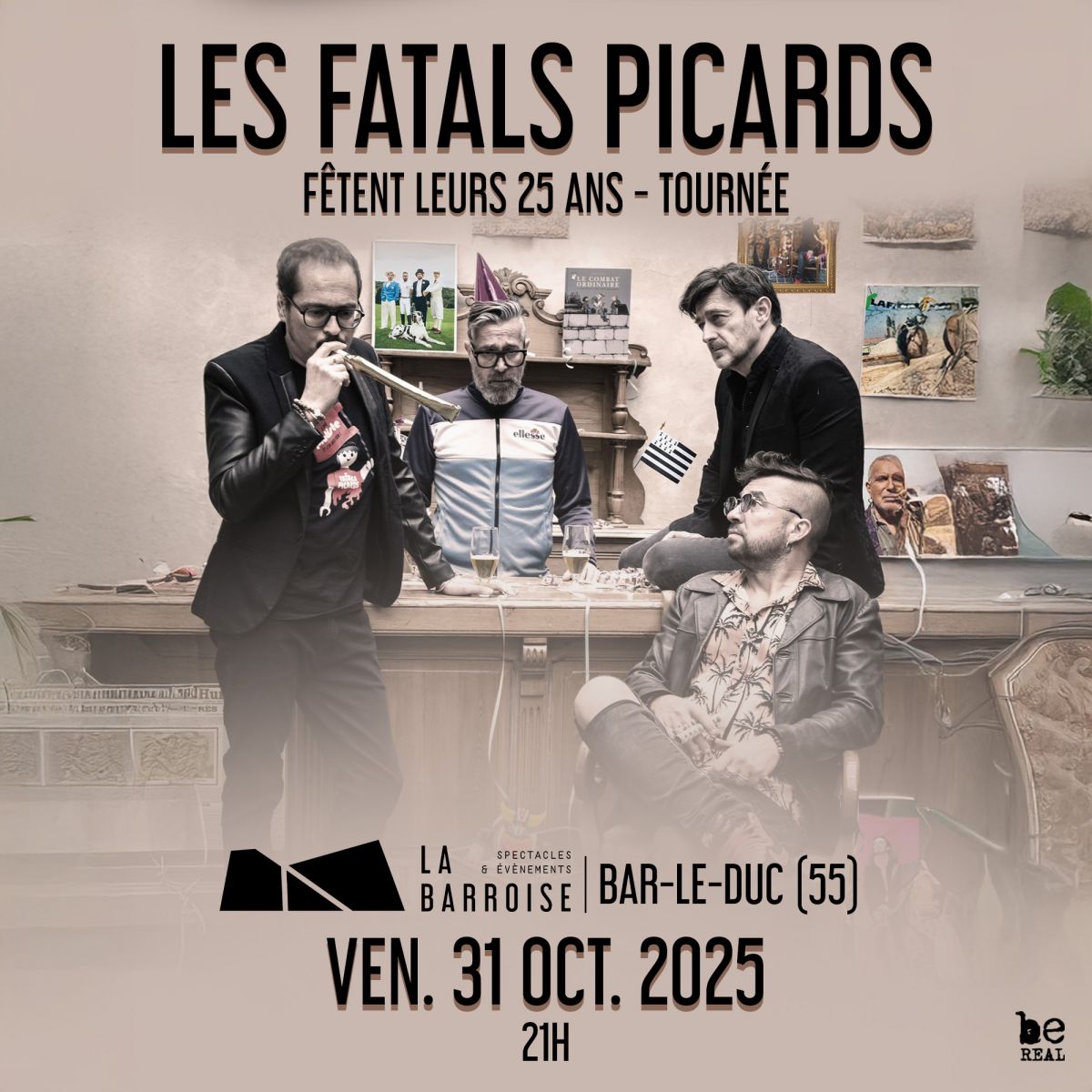 Les Fatals Picards - La Barroise - Bar-le-Duc (55) / Vendredi 31 Octobre 2025