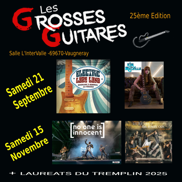 Festival les Grosses Guitares 2025