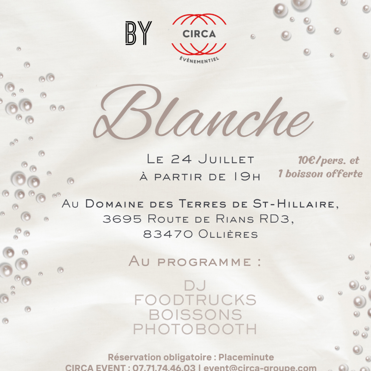 SOIREE BLANCHE BY CIRCA