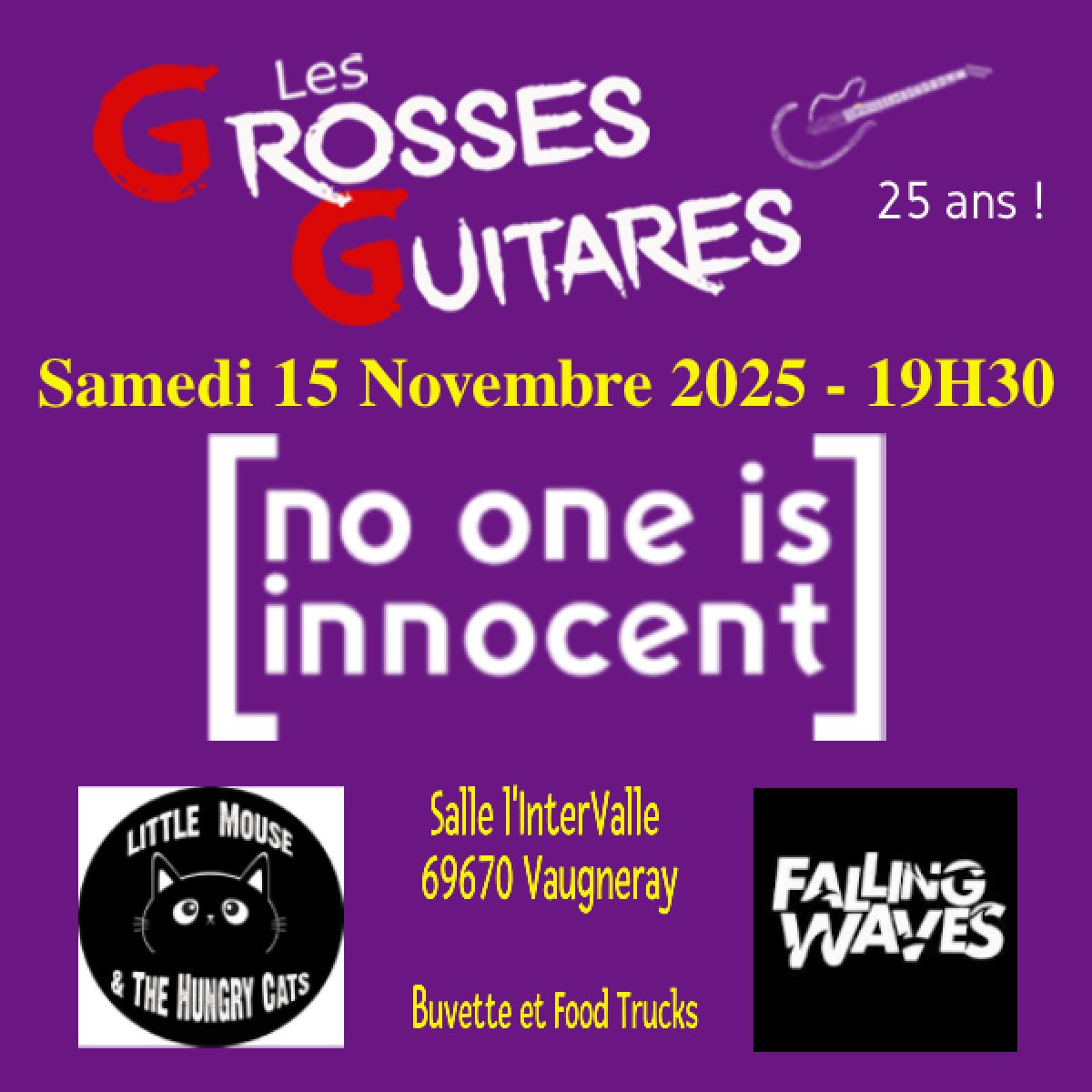 Festival les Grosses Guitares 2025