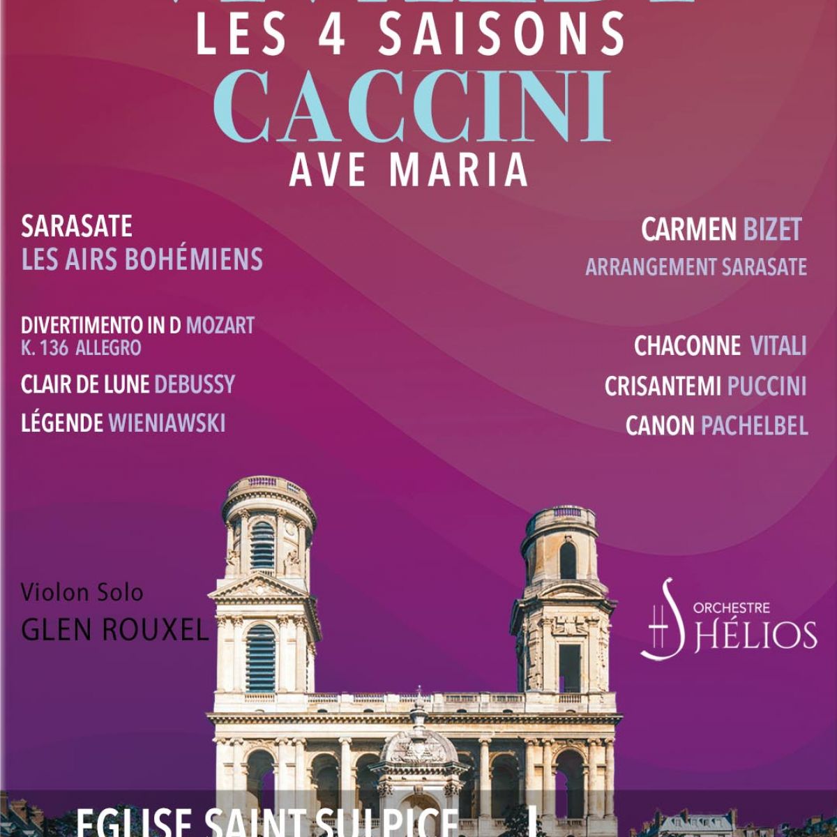 Les 4 Saisons de Vivaldi, Ave Maria et Célèbres Concertos