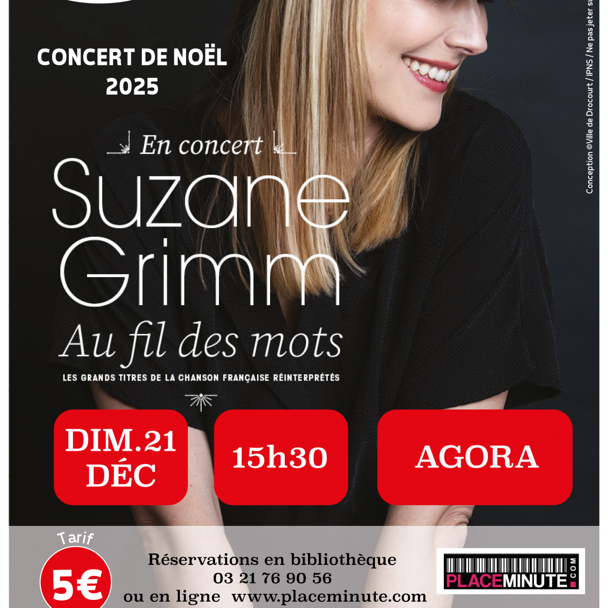 Concert de Noël à la bougie avec SUZANE GRIMM