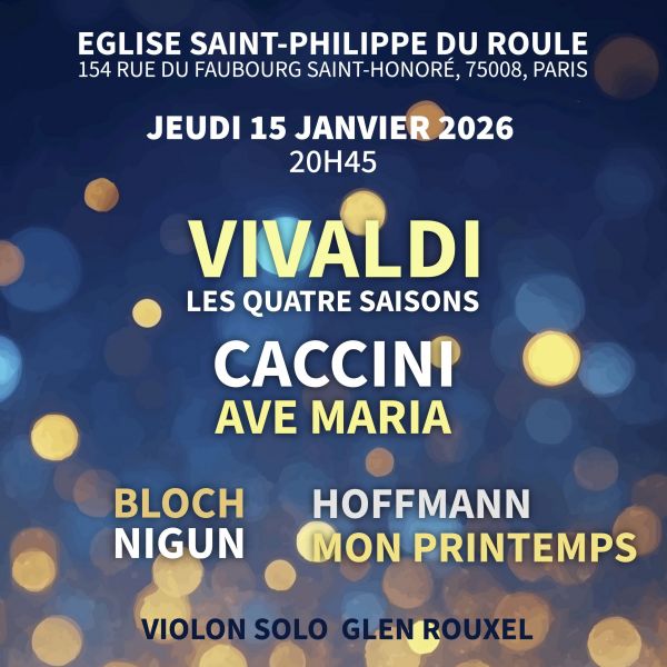 Concert Les Quatre Saisons Vivaldi Hoffmann