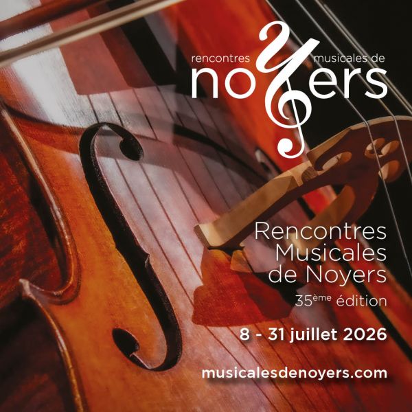 Festival 2026 des Rencontres Musicales de Noyers-sur-Serein (RMN)