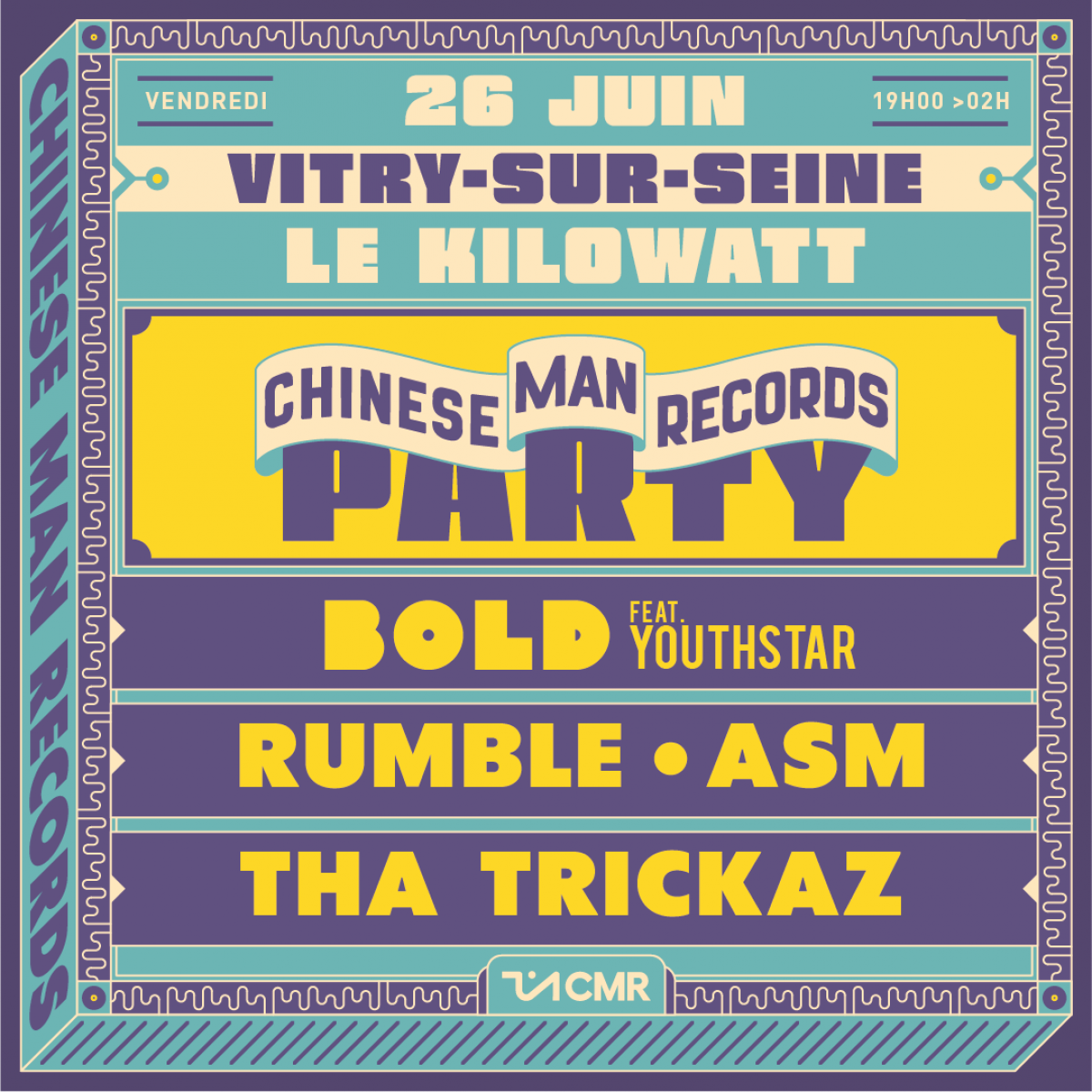 CMR PARTY : RUMBLE, ASM, BOLD, THA TRICKAZ