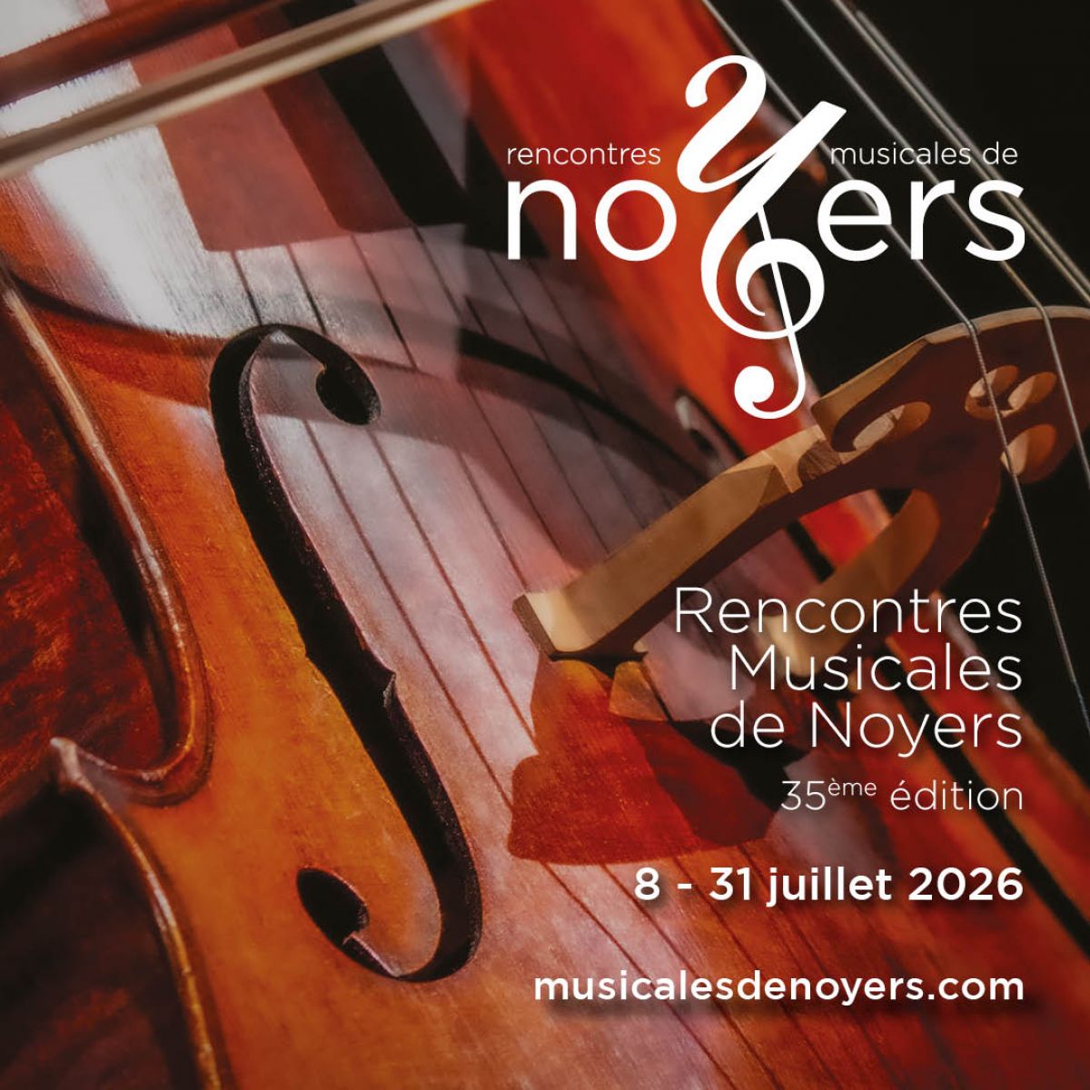 Festival 2026 des Rencontres Musicales de Noyers-sur-Serein (RMN)