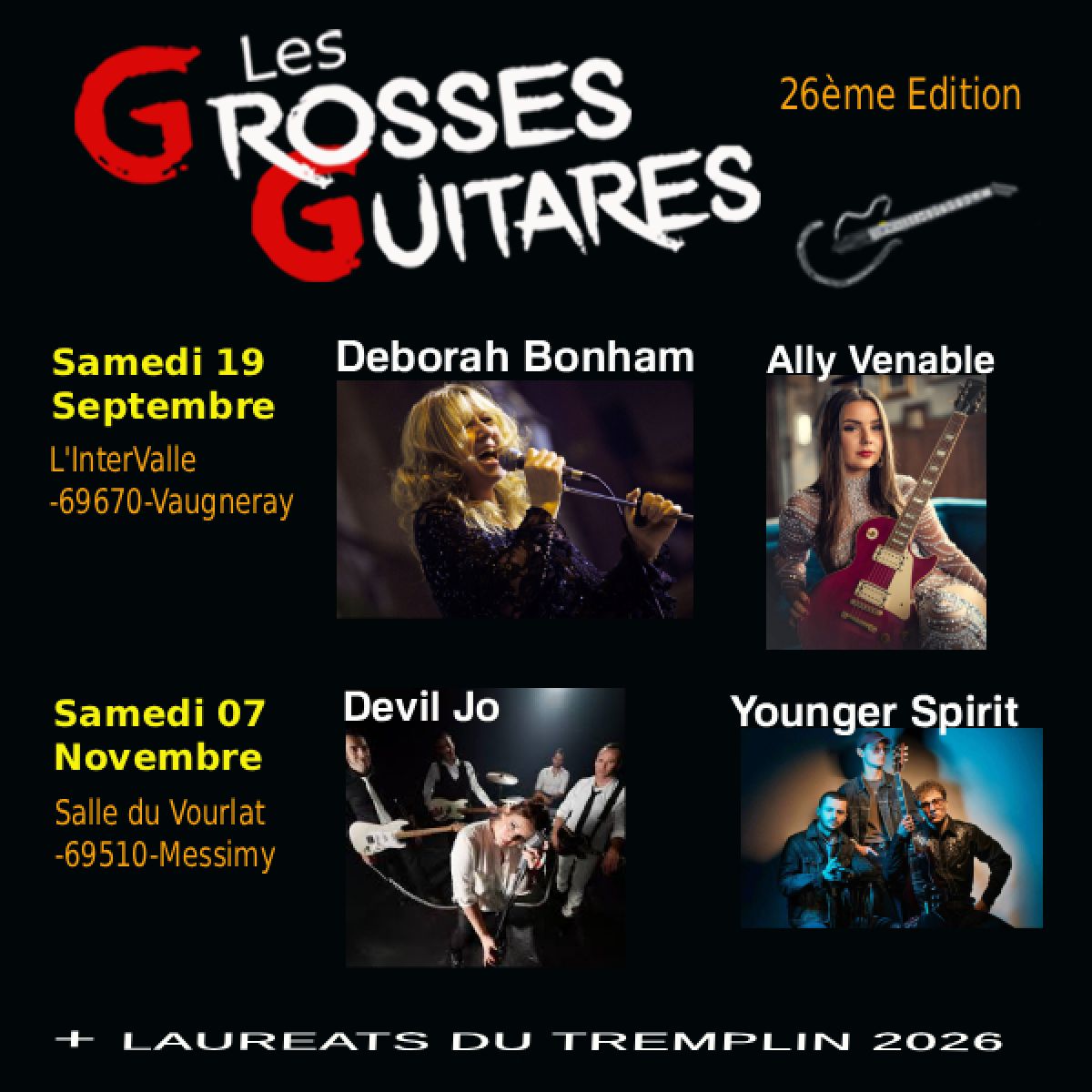 Les Grosses Guitares 2026 acte 1