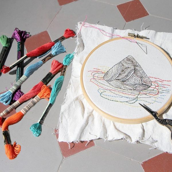 Initiation à la broderie (enfant)