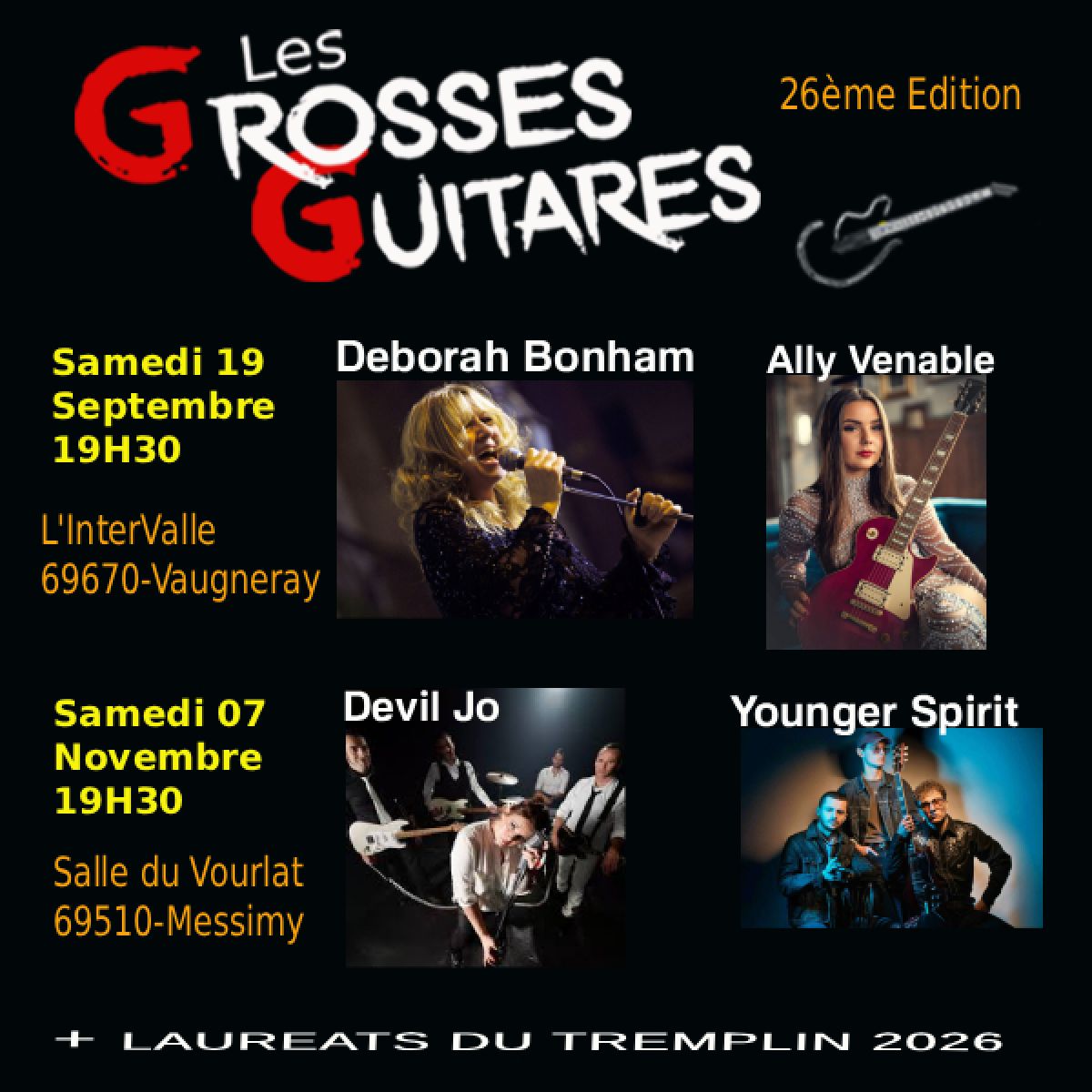 Les Grosses Guitares 2026